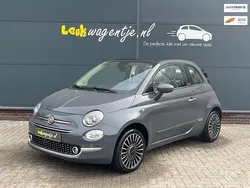 Grijs, metallic lak Gebruikt 2016 Fiat 500C Lounge Cabriolet | € 11.240 (Eerlijke prijs)