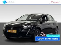 Zwart Gebruikt 2021 Peugeot e-208 Active Hatchback | € 15.930 (Super prijs)