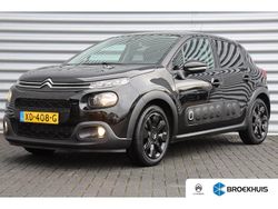 Zwart Gebruikt 2018 Citroën C3 PureTech Hatchback | € 9.400 (Eerlijke prijs)