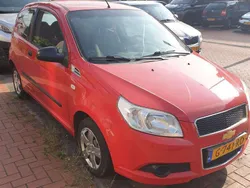 Rood Gebruikt 2009 Chevrolet Aveo Hatchback | € 1.600 (Eerlijke prijs)