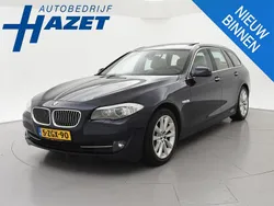 Blauw, metallic lak Gebruikt 2011 BMW 528 Comfort Edition Stationwagen | € 13.900 (Goede deal)