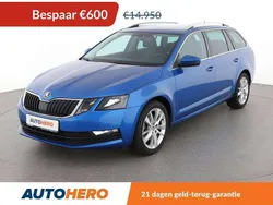 Blauw Gebruikt 2017 Skoda Octavia Ambition Stationwagen | € 14.149 (Eerlijke prijs)