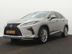 Sonic titanium metallic (grijs metallic) Gebruikt 2021 Lexus RX450h President Line SUV | € 61.450 (Eerlijke prijs)
