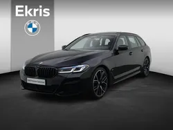 Zwart Gebruikt 2021 BMW 530 Executive Stationwagen | € 46.900 (Duur)