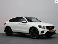 Wit Gebruikt 2018 Mercedes GLC250 AMG line Coupé | € 38.995 (Super prijs)
