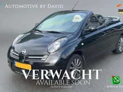 Zwart Gebruikt 2006 Nissan Micra C+C Tekna+ Cabriolet | € 3.750 (Goede deal)