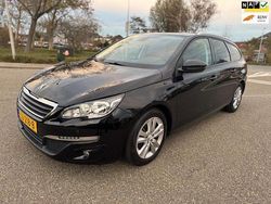 Zwart (metallic) Gebruikt 2016 Peugeot 308 Stationwagen | € 8.495 (Eerlijke prijs)