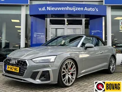 Grijs, metallic lak Gebruikt 2021 Audi A5 Cabriolet S-Line Cabriolet | € 69.945