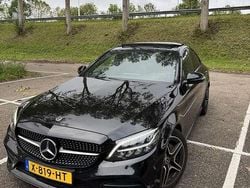 Zwart Gebruikt 2019 Mercedes C160 AMG Line Premium Plus Coupé | € 25.450