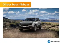 Grijs Nieuw 2025 Jeep Avenger Summit SUV | € 40.998 (Eerlijke prijs)