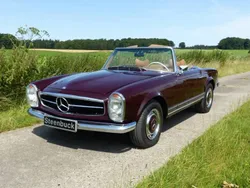 Roodmarone Gebruikt 1971 Mercedes SL280 Cabriolet | € 114.000