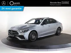Zilver Gebruikt 2024 Mercedes C180 AMG line Sedan | € 54.850 (Duur)