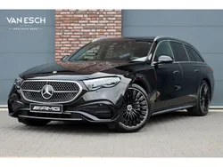 Zwart Gebruikt 2024 Mercedes E300 AMG line Stationwagen | € 69.500