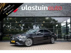 Zwart Gebruikt 2022 Mercedes C300 AMG line Sedan | € 38.950 (Super prijs)