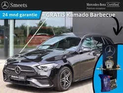 Zwart Gebruikt 2022 Mercedes C300 AMG line Stationwagen | € 41.500 (Iets duurder)