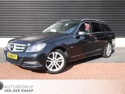 Zwart Gebruikt 2012 Mercedes C200 Avantgarde Stationwagen | € 8.500 (Eerlijke prijs)