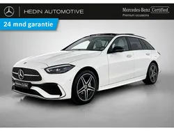 Wit Gebruikt 2024 Mercedes C300 AMG line Stationwagen | € 52.900 (Eerlijke prijs)