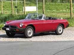 Rood Gebruikt 1979 MG B Cabriolet | € 12.500