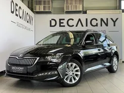 Zwart Gebruikt 2021 Skoda Superb Ambition Stationwagen | € 25.875 (Eerlijke prijs)