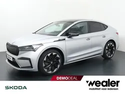 Zwart Gebruikt 2023 Skoda Enyaq iV SportLine SUV | € 36.840 (Iets duurder)