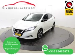 Wit, metallic lak Gebruikt 2018 Nissan Leaf Tekna Hatchback | € 15.739 (Duur)