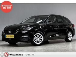 Zwart Gebruikt 2021 Seat Leon Business Stationwagen | € 14.450 (Super prijs)