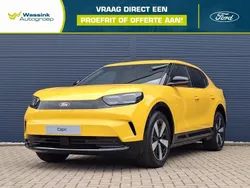 Vivid yellow (geel metallic) Nieuw 2025 Ford Capri Extended Range SUV | € 44.350 (Super prijs)