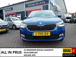 Blauw Gebruikt 2020 Skoda Fabia Ambition Stationwagen | € 12.950 (Eerlijke prijs)