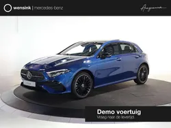 Blauw Nieuw 2025 Mercedes A250 AMG line Hatchback | € 43.400 (Goede deal)