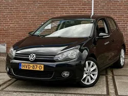 Zwart Gebruikt 2010 VW Golf VI Highline Hatchback | € 4.950 (Goede deal)