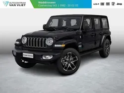 Zwart Nieuw 2025 Jeep Wrangler Sahara SUV | € 89.800 (Eerlijke prijs)