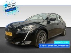 Zwart Gebruikt 2021 Peugeot e-208 Active Hatchback | € 14.925 (Goede deal)