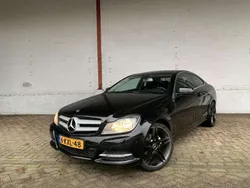 Zwart Gebruikt 2011 Mercedes C180 Edition 1 Coupé | € 9.950 (Super prijs)
