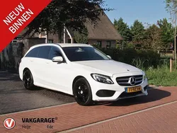 Wit Gebruikt 2016 Mercedes C180 Sport Edition Stationwagen | € 15.995 (Eerlijke prijs)
