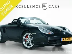 Zwart, metallic lak Gebruikt 2003 Porsche Boxster S Cabriolet | € 23.450