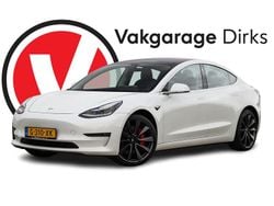 Wit Gebruikt 2019 Tesla Model 3 Performance Sedan | € 22.940 (Eerlijke prijs)