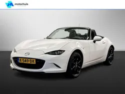 Wit, metallic lak Gebruikt 2020 Mazda MX5 Cabriolet | € 22.945 (Eerlijke prijs)