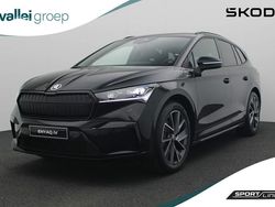 Zwart Gebruikt 2023 Skoda Enyaq iV SportLine SUV | € 39.990 (Duur)