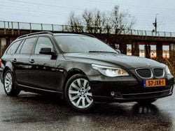 Zwart Gebruikt 2008 BMW 525 Executive Stationwagen | € 9.500 (Iets duurder)