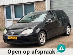 Zwart Gebruikt 2008 VW Golf VI Trendline Hatchback | € 1.749 (Super prijs)