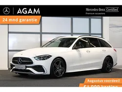 Wit Gebruikt 2024 Mercedes C300 AMG line Stationwagen | € 47.950 (Goede deal)