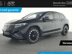 Zwart Gebruikt 2025 Mercedes EQS450+ AMG line SUV | € 109.895 (Eerlijke prijs)