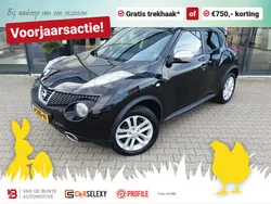 Zwart Gebruikt 2013 Nissan Juke Tekna SUV | € 8.900 (Eerlijke prijs)