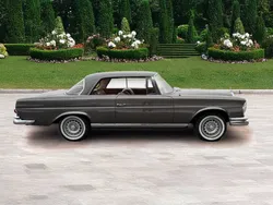 Grijs Gebruikt 1964 Mercedes 220 SE Coupé | € 62.746