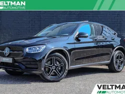 Zwart Gebruikt 2022 Mercedes GLC300 AMG line Coupé | € 48.795 (Super prijs)