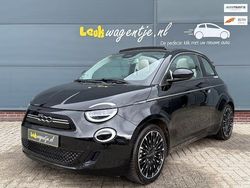 Zwart Gebruikt 2020 Fiat 500e La Prima Cabriolet | € 20.940 (Iets duurder)