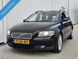 Zwart Gebruikt 2006 Volvo V50 Stationwagen | € 1.450 (Super prijs)