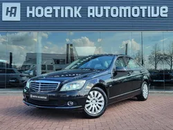 Zwart Gebruikt 2009 Mercedes C200 Elegance Sedan | € 5.940 (Super prijs)