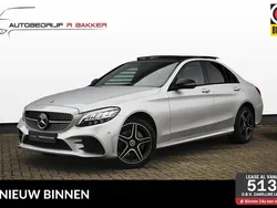 Zilver Gebruikt 2019 Mercedes C200 AMG line Sedan | € 31.995 (Eerlijke prijs)