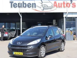 Zwart Gebruikt 2009 Peugeot 207 Stationwagen | € 1.485 (Iets duurder)